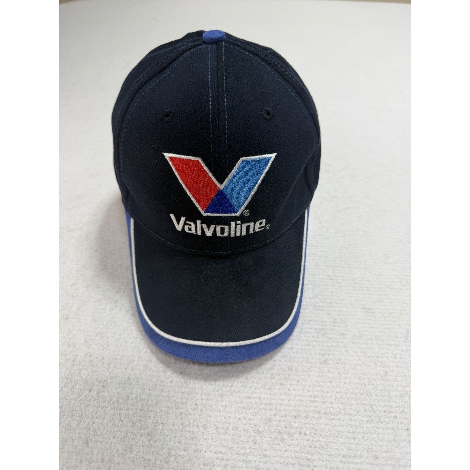 Valvoline Tsmgi Navy Blue Adjustable Strapback Hat 100 Cotton Vintage